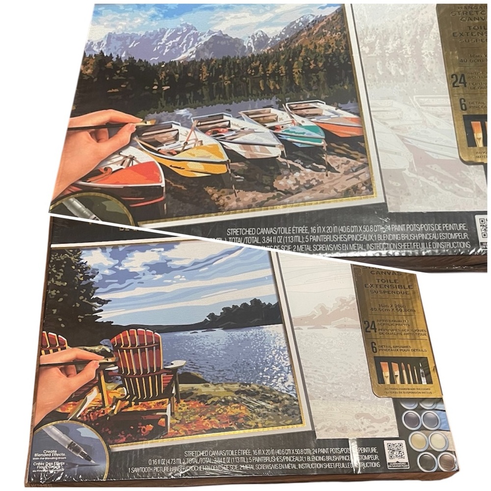 Adults Lakeside Serenity Paint by Numbers